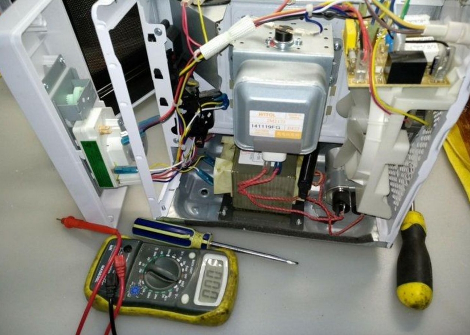 Ремонт микроволновки с выездом. Бронницы