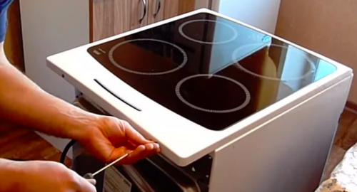Ремонт сенсорной электроплиты. Бронницы